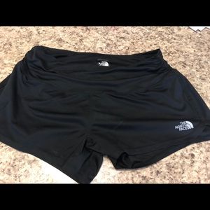 The North Face running shorts- medium